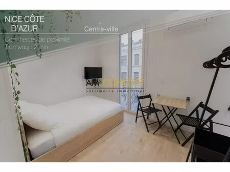 nice – lot de 2 studios rénovés meublés
