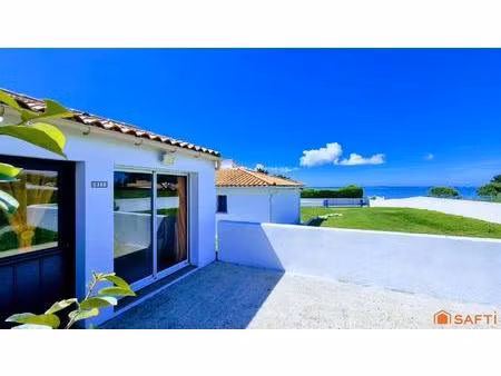 vue estuaire & plages à pied – charmante maison 35m2 à meschers-sur-gironde