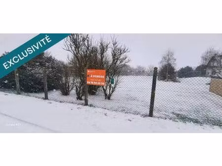 terrain constructible à vendre