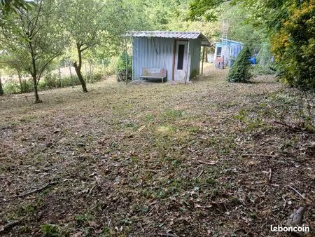 terrain de loisir 408 m² avec cabane – vaux-sur-seine