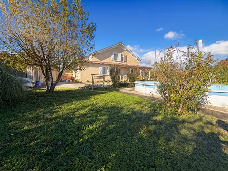 charmante maison familiale de 100 m² avec dépendance et grand jardin –ambérieux-d’azergues
