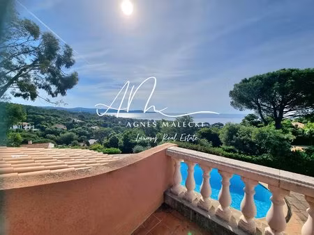 splendide vue mer pour cette belle villa face sud