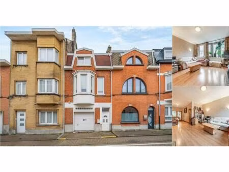 maison à vendre avec garage et jardin , evere (vbe21068)