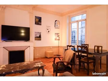 appartement bourgeois d’exception – hyper centre – 105 m² duplex