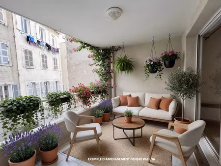 vente appartement 3 pièces 61 m² marseille 8 (13008)