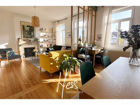 orangerie - en dernier étage - appartement traversant et lumineux de 106 m², avec deux bal