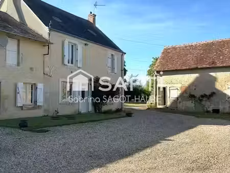 vente ferme 6 pièces 192 m² à chouday (36100), 320 000 €