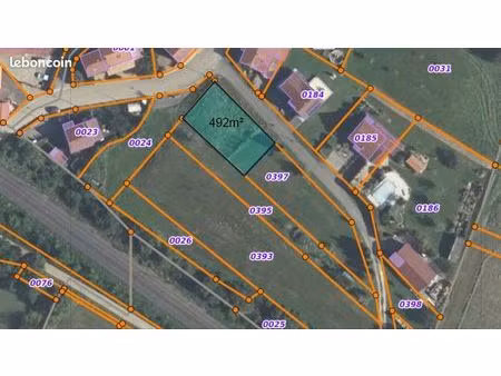 terrain 492m² retzwiller