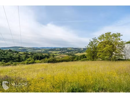 vente terrain à batir 1047 m² à val d'oingt (69620), 175 000 €