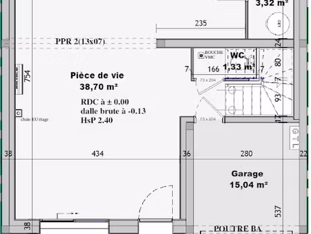 vente maison neuve 4 pièces 87 m² à douvres-la-délivrande (14440), 252 000 €