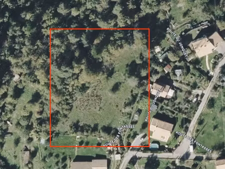 vente terrain 2526 m² à clans (06420), 110 000 €