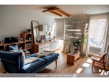 vente appartement 3 pièces 63 m² paris 15 (75015)
