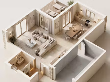 vente appartement 3 pièces 70.7 m² à poggio-mezzana (20230), 225 000 €