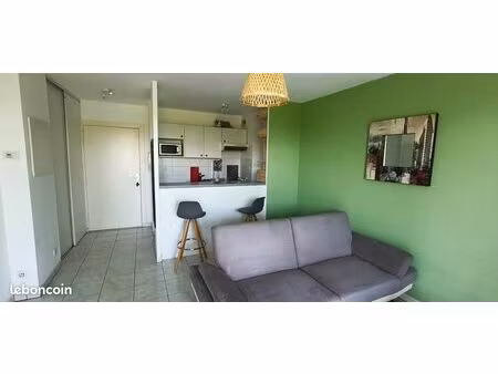 très beau t2 meublé de 38 m² – colomiers avenue victor hugo