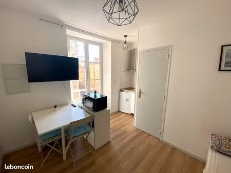 charmant studio meublé - 13 m2 - rue de champagne près iae et fac de sciences humaines