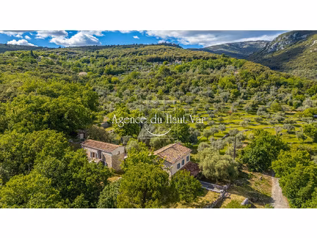 authentique hameau de 2 maisons en pierre et ses dépendances