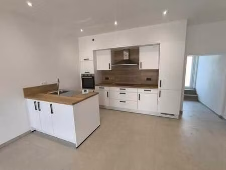 maison 2 chambres rénovée avec jardin charleroi