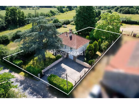 maison lumineuse avec jardin clos et arboré à beaumont-sur-sarthe