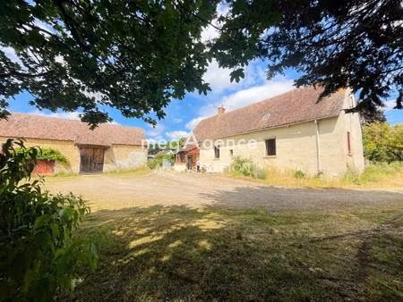 fermette à juillé - 11 725 m² de terre - axe le mans/alençon