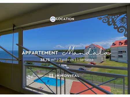 appartement t2 avec terrasse et piscine résidence sécurisé