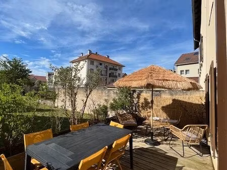 t2 meublé avec terrasse centre ville pontarlier