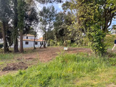 terrain constructible avec vue mer saint trojan les bains