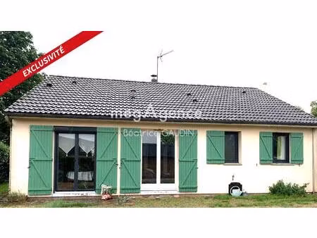 jolie maison de plain-pied - 83 m² - 3 chambres plus chalet