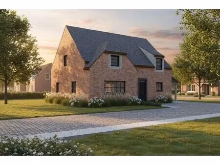 nieuw te bouwen alleenstaande woning te dendermonde.