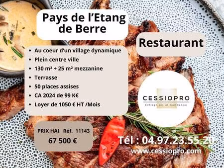 restaurant à vendre
