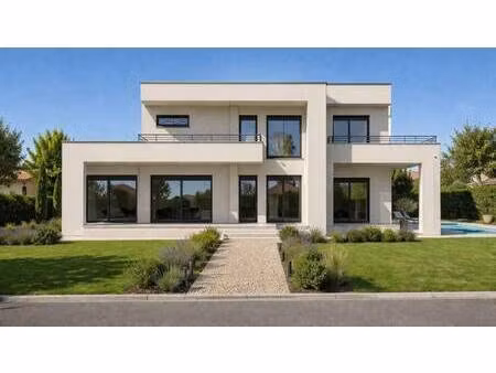 terrain avec maison neuve à vendre