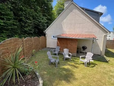 location maison jardin clos - centre-ville de lannion