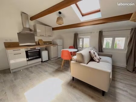 appartement meublé 30m2 à louer romans