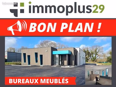 bureaux 60 m² concarneau
