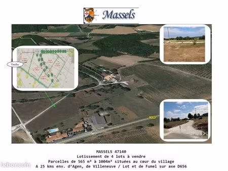 vente lots communaux massels