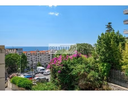 nice ouest – 4 pièces de 109 m² avec terrasse, vue mer et garage