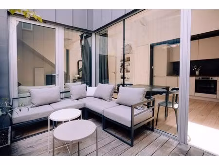 bordeaux centre - appartement t3 en dernier étage - 2 terrasses