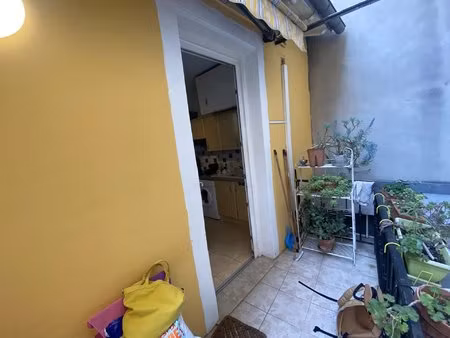 f1bis de 25m² avec terrasse