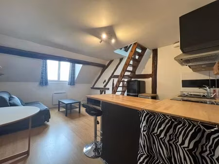 sucy en brie - appartement meublé avec mezzanine, coeur de ville