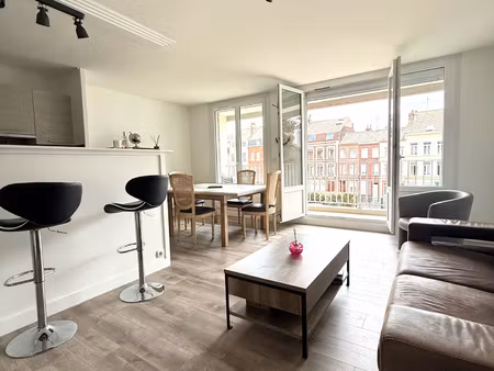 lille esquermes/montebello - t3 dans résidence sécurisée ave