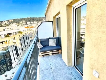 studio 23 m2 balcon nice riquier