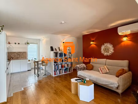 rez-de-jardin - t3 meublé de 66 m²