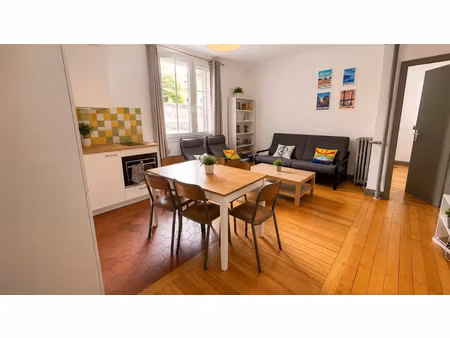 appartement montrouge 3 pièce(s) meuble