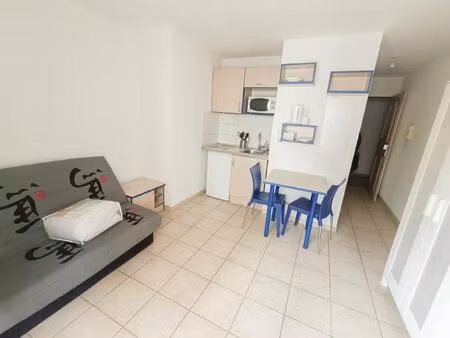 nice riquier - studio meublé- 17.49 m²