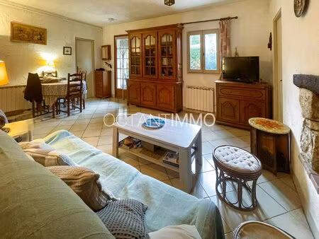 cagnes sur mer maison 80 m² + t1 indépendant 26 m² – jardin sans vis-à-vis – centre-ville 