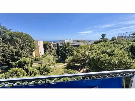 nice caucade 3p 63 m² - terrasse - vue mer
