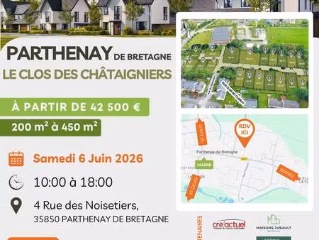 vente terrain à parthenay-de-bretagne (35850) : à vendre / parthenay-de-bretagne
