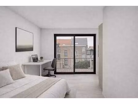 luxe studentenkamer eigen sanitair met terras