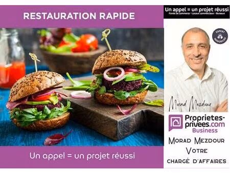 roubaix - restaurant rapide 50 m2