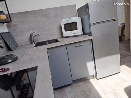 appartement 2 pieces + cuisine separee centre ville