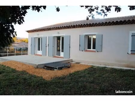 villa t4 + garage neoules 900m2 de terrain clos